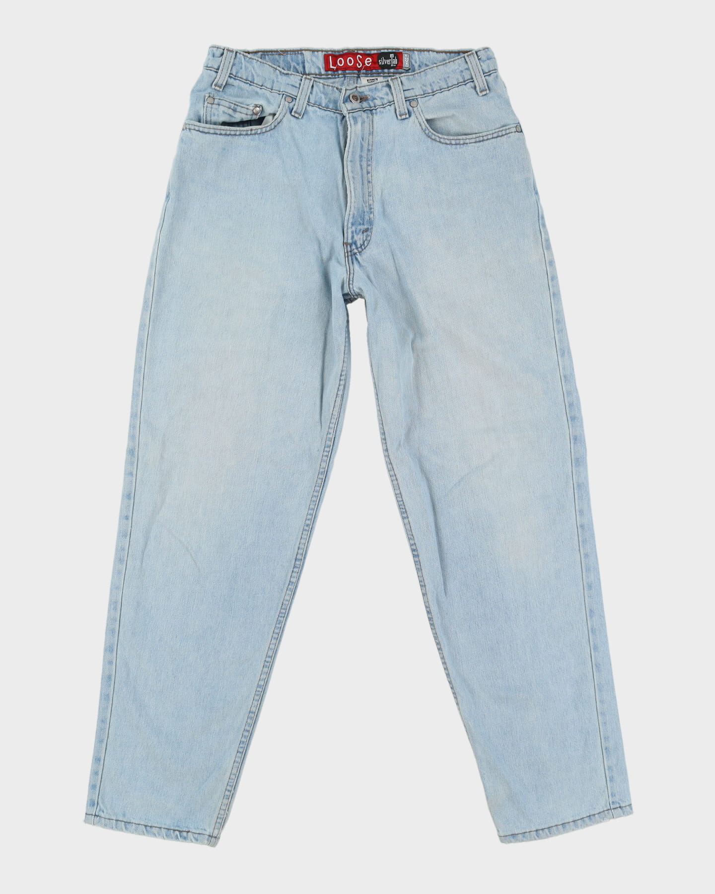 Levi's Silver Tab Loose Fit Blue Jeans - W33 L30