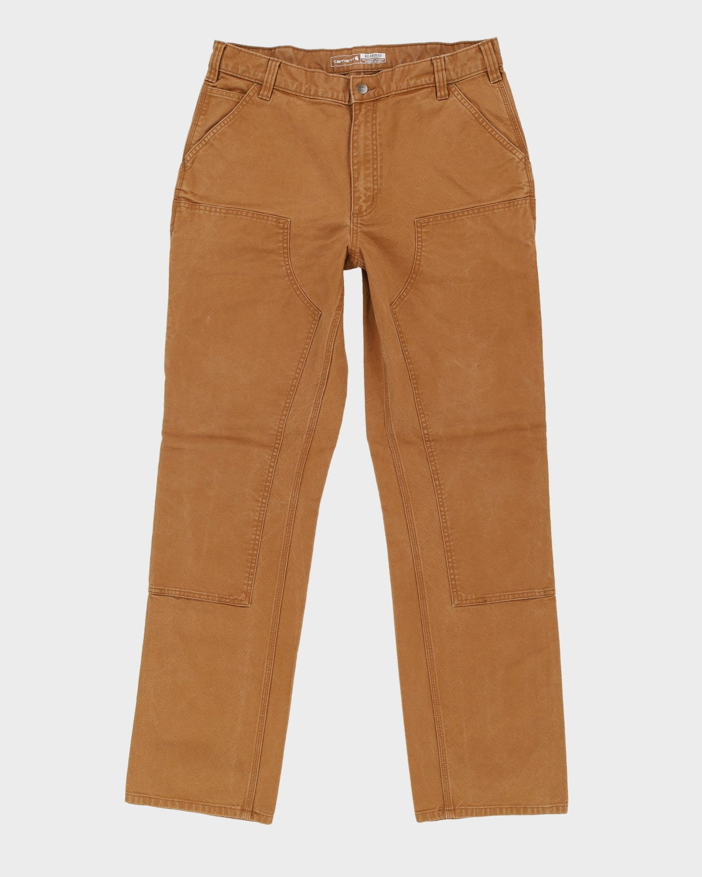 Carhartt Double Knee Brown Jeans - W36 L34
