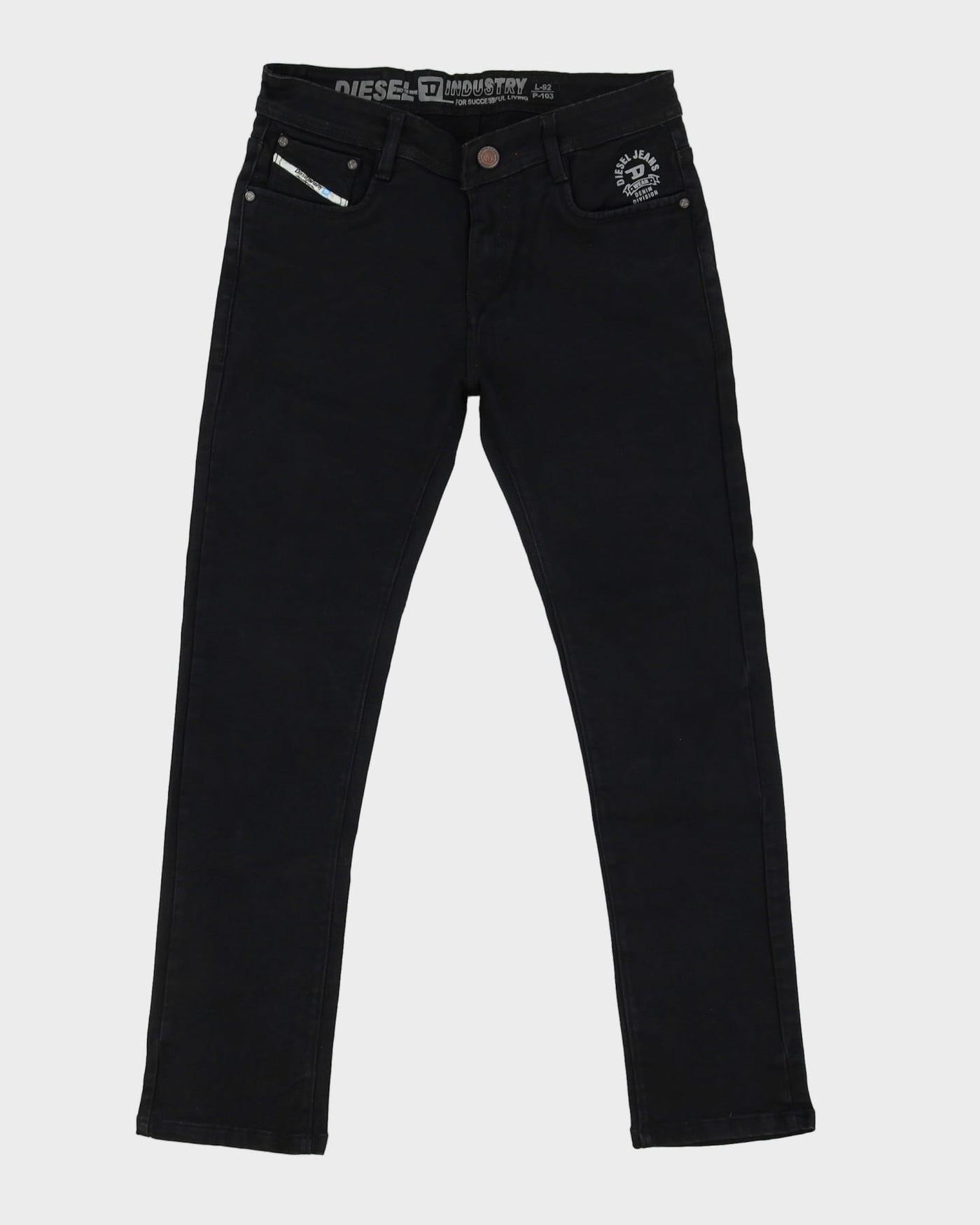 Diesel Black Denim Jeans - W32 L31