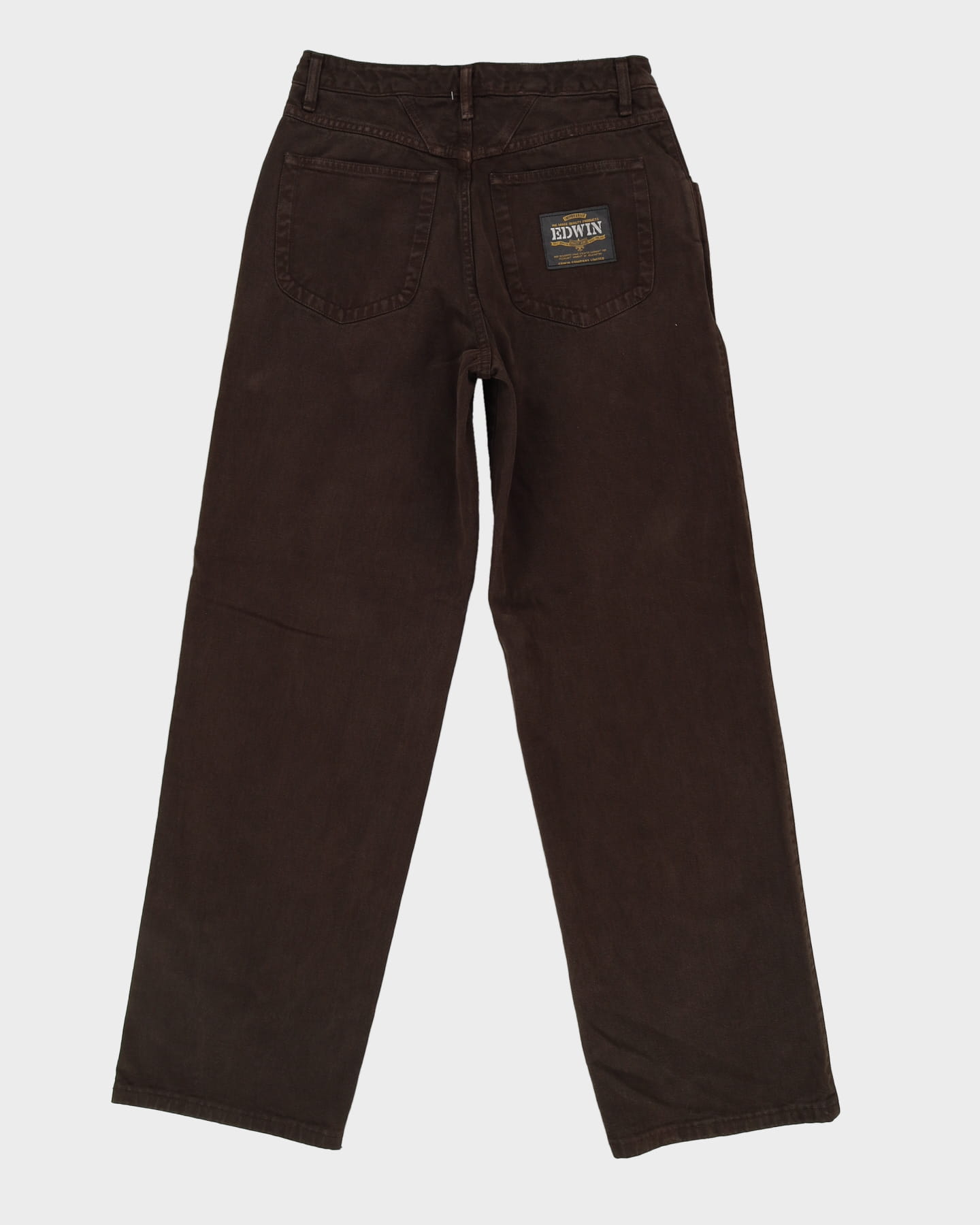 Vintage 80s Edwin Brown Jeans - W32 L35