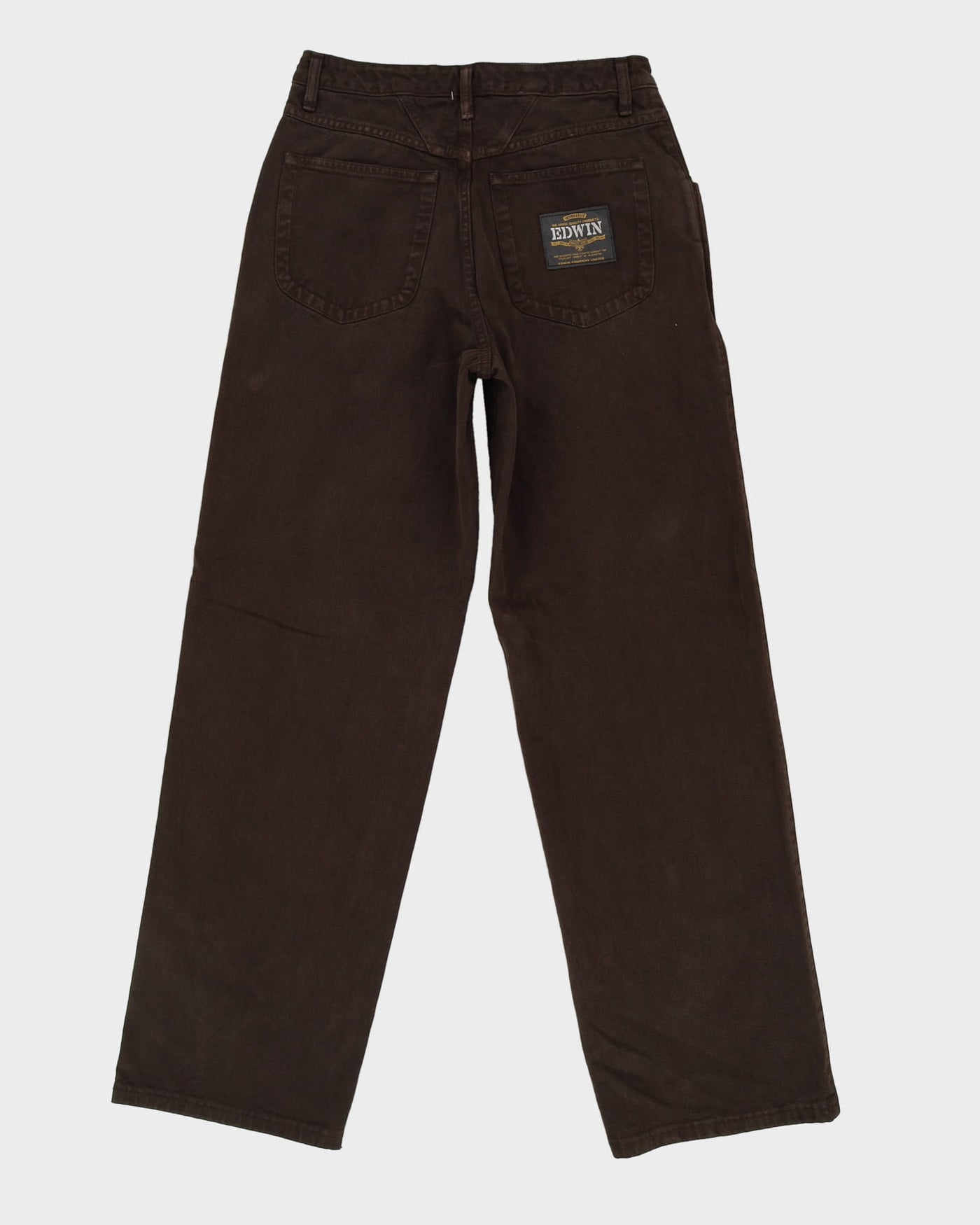 Vintage 80s Edwin Brown Jeans - W32 L35