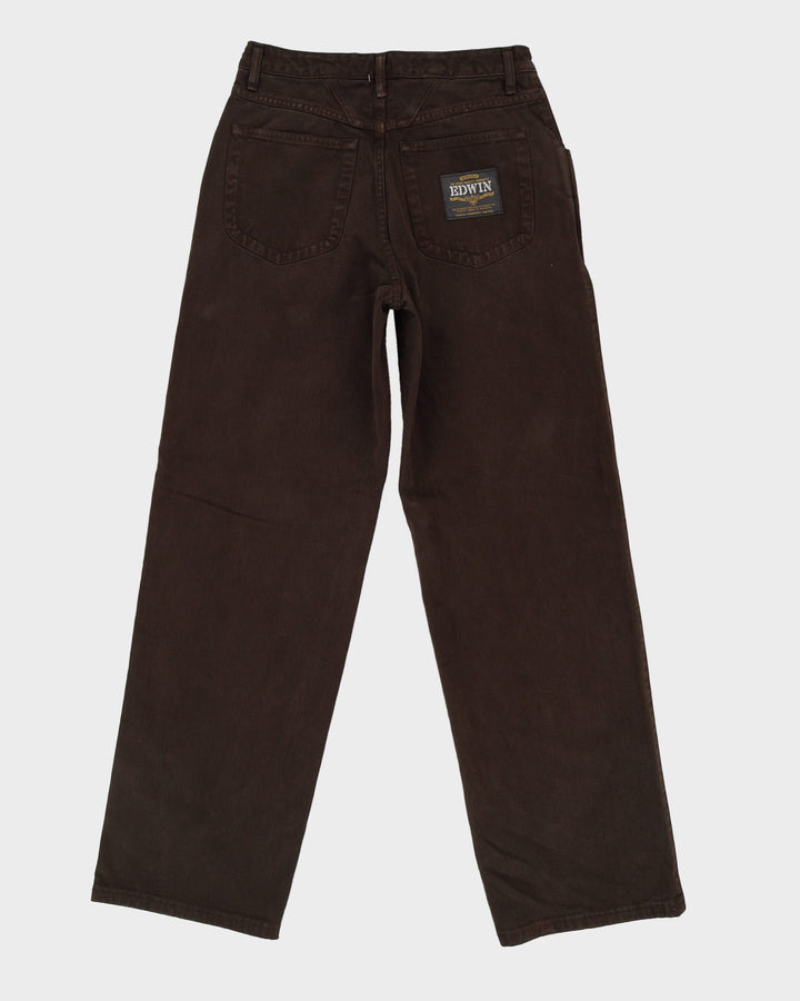 Vintage 80s Edwin Brown Jeans - W32 L35