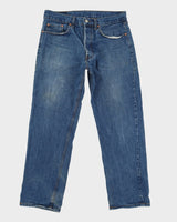 Vintage 90s Levi's 501 Blue Jeans - W36 L30