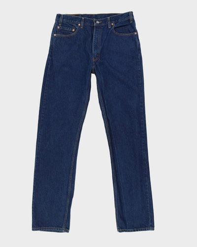 Vintage 80s Levi's 505 Dark Washed Blue Jeans - W36 L36