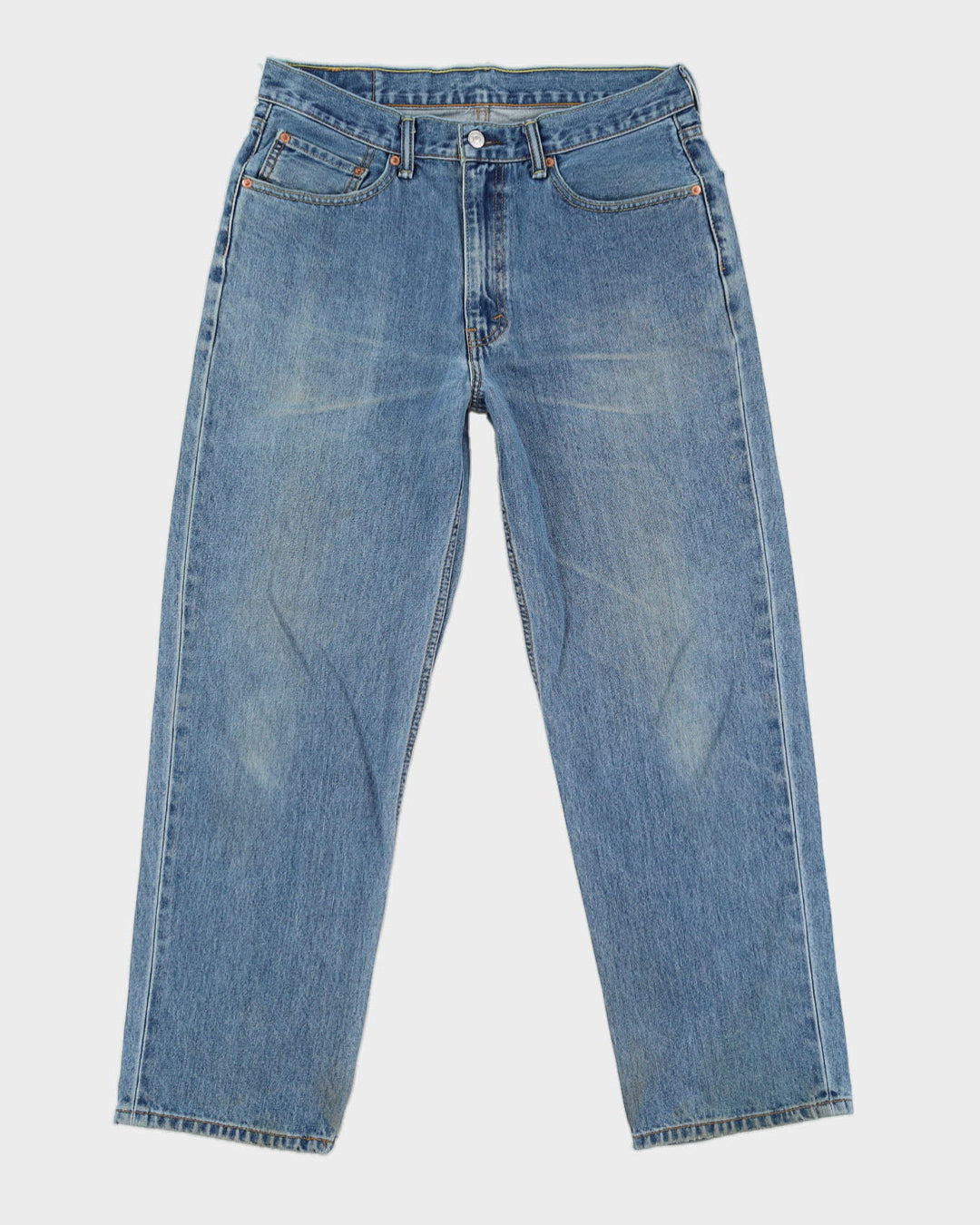 Levi s 505 Medium Washed Blue Jeans W34 L30 Rokit
