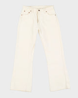 Levi's 511 White Jeans Deadstock With Tags - W32 L32