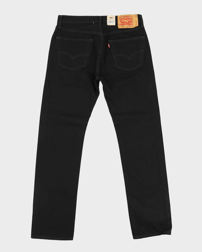 Levi's 501 Black Jeans Deadstock With Tags - W32 L32