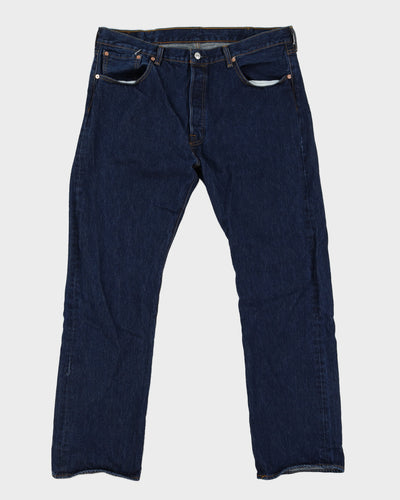 Levi's 501 Blue Dark Washed Jeans - W38 L32