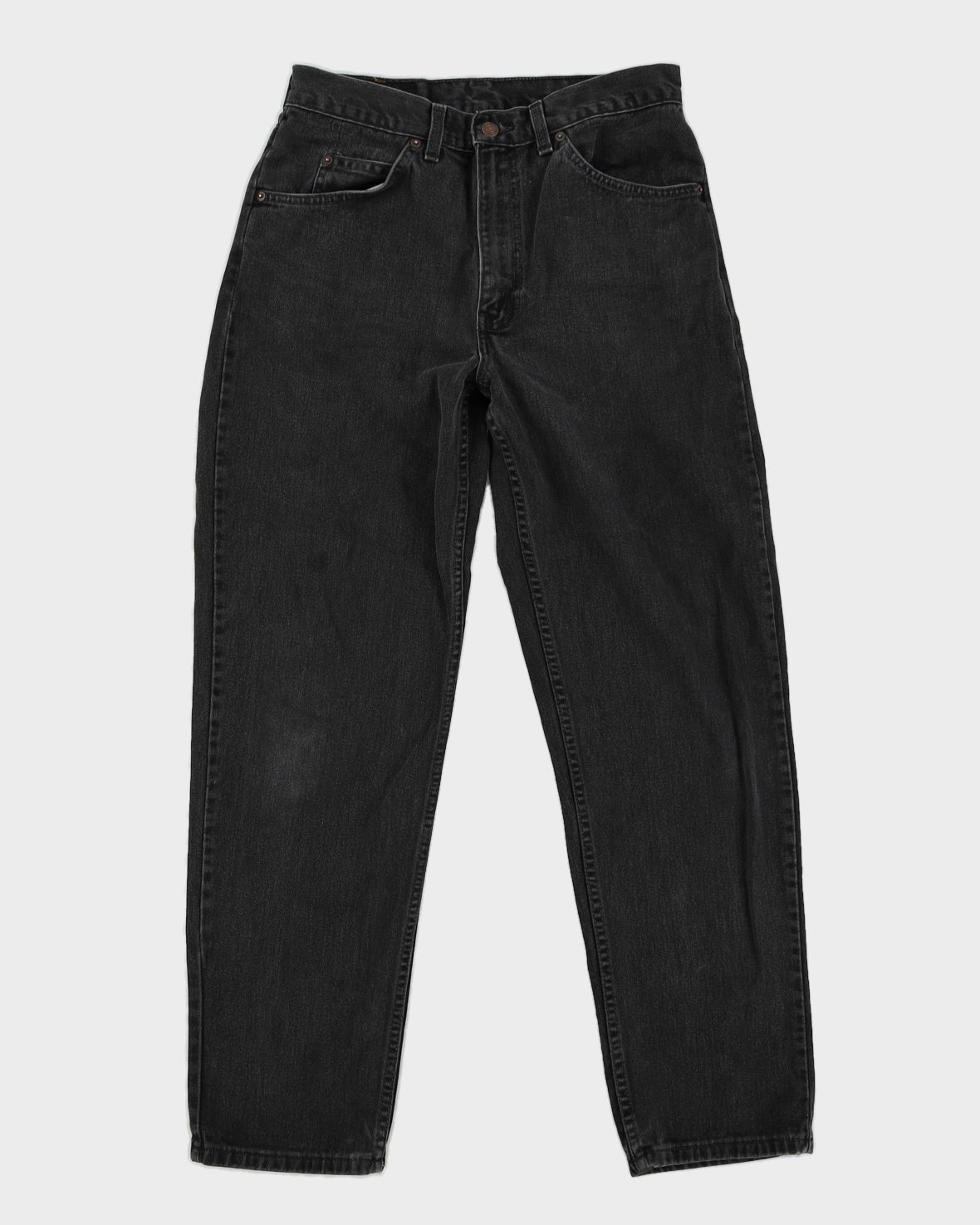 Vintage 80s Levi's Orange Tab Black Medium Washed Jeans - W33 L31