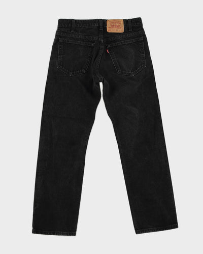 Vintage 80s 505 Levi's Black Jeans - W32 L30