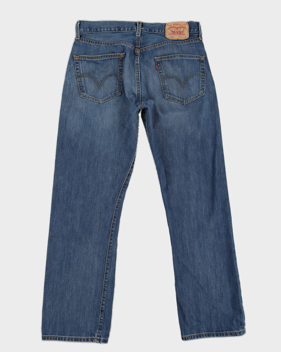 Levi's 501 Medium Washed Blue Jeans - W34 L32