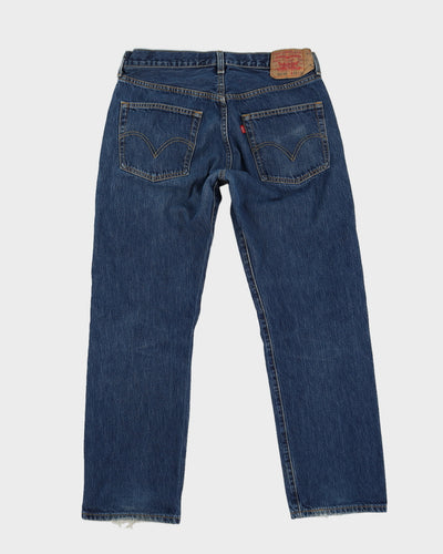 Vintage 90s Levi's 501 Medium Washed Blue Jeans - W34 L30