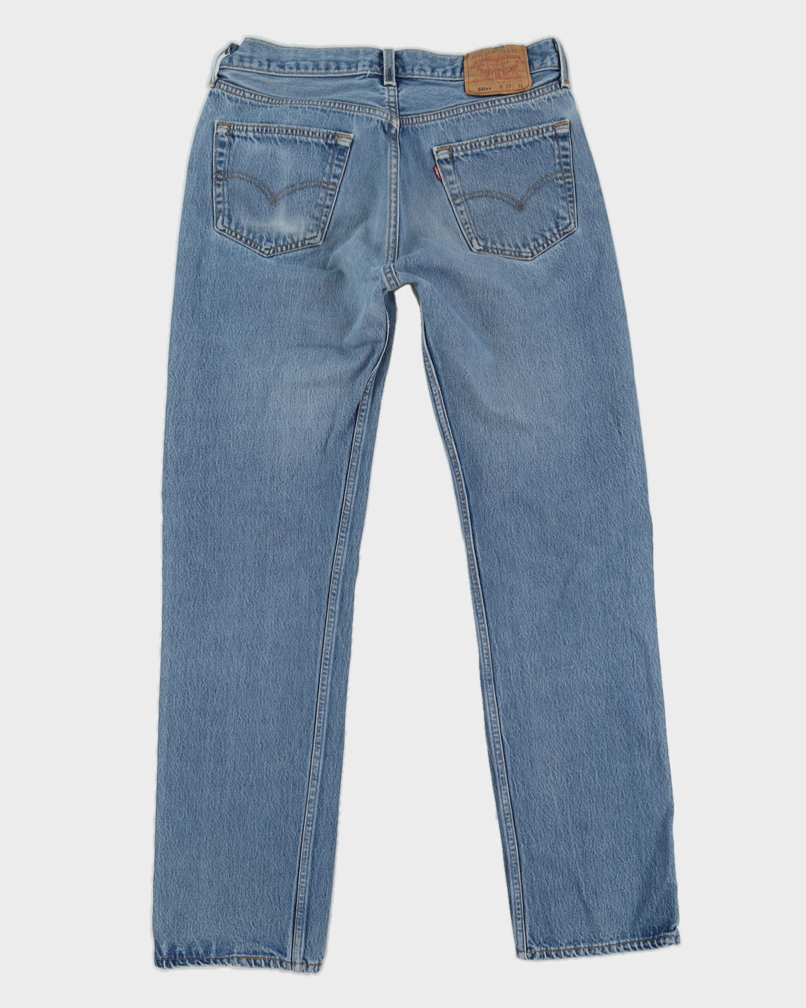 Vintage 90s Levi's 501 Medium Washed Blue Jeans - W32 L33