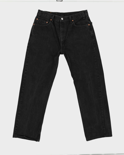 Levi's 505 Black Jeans - W36 L30
