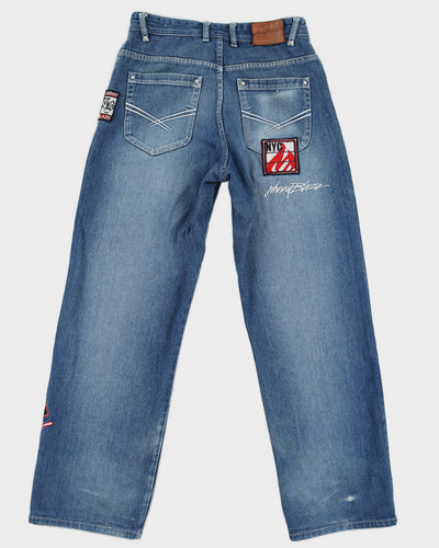 Y2K 00s Johnny Blaze Denim Jeans - W32 L31