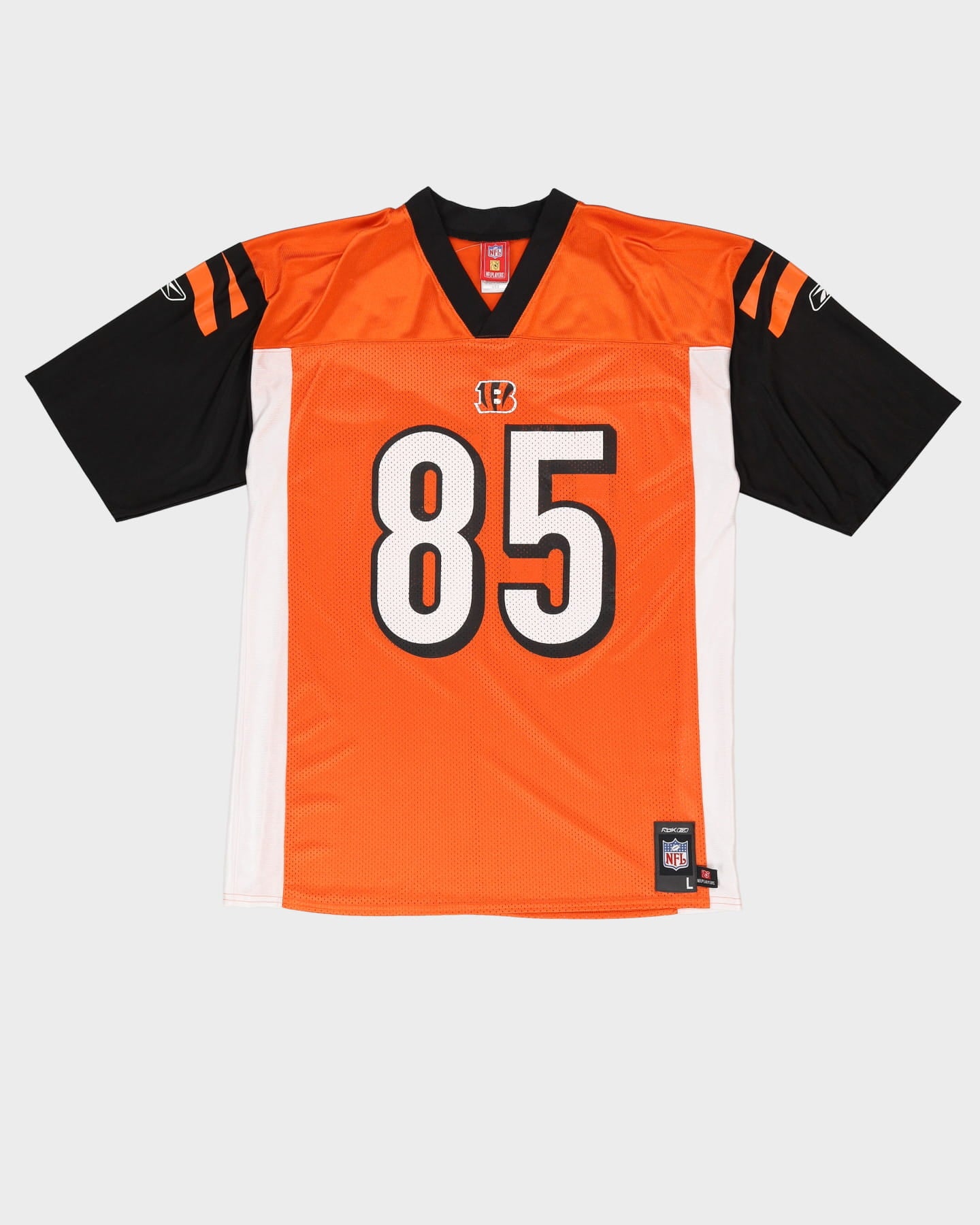 Chad 'Ochocinco' Johnson #85 Cincinnati Bengals Reebok NFL Jersey - L