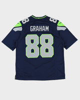 Jimmy Graham #88 Seattle Seahawks Navy Nike Stitched NFL Jersey - L
