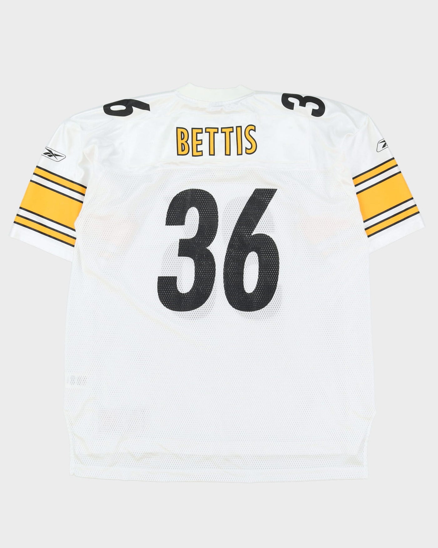 Jerome Bettis #36 Pittsburgh Steelers White Reebok NFL Jersey - XL