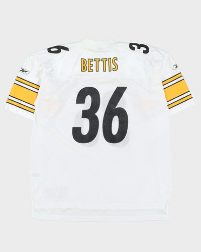 Jerome Bettis #36 Pittsburgh Steelers White Reebok NFL Jersey - XL