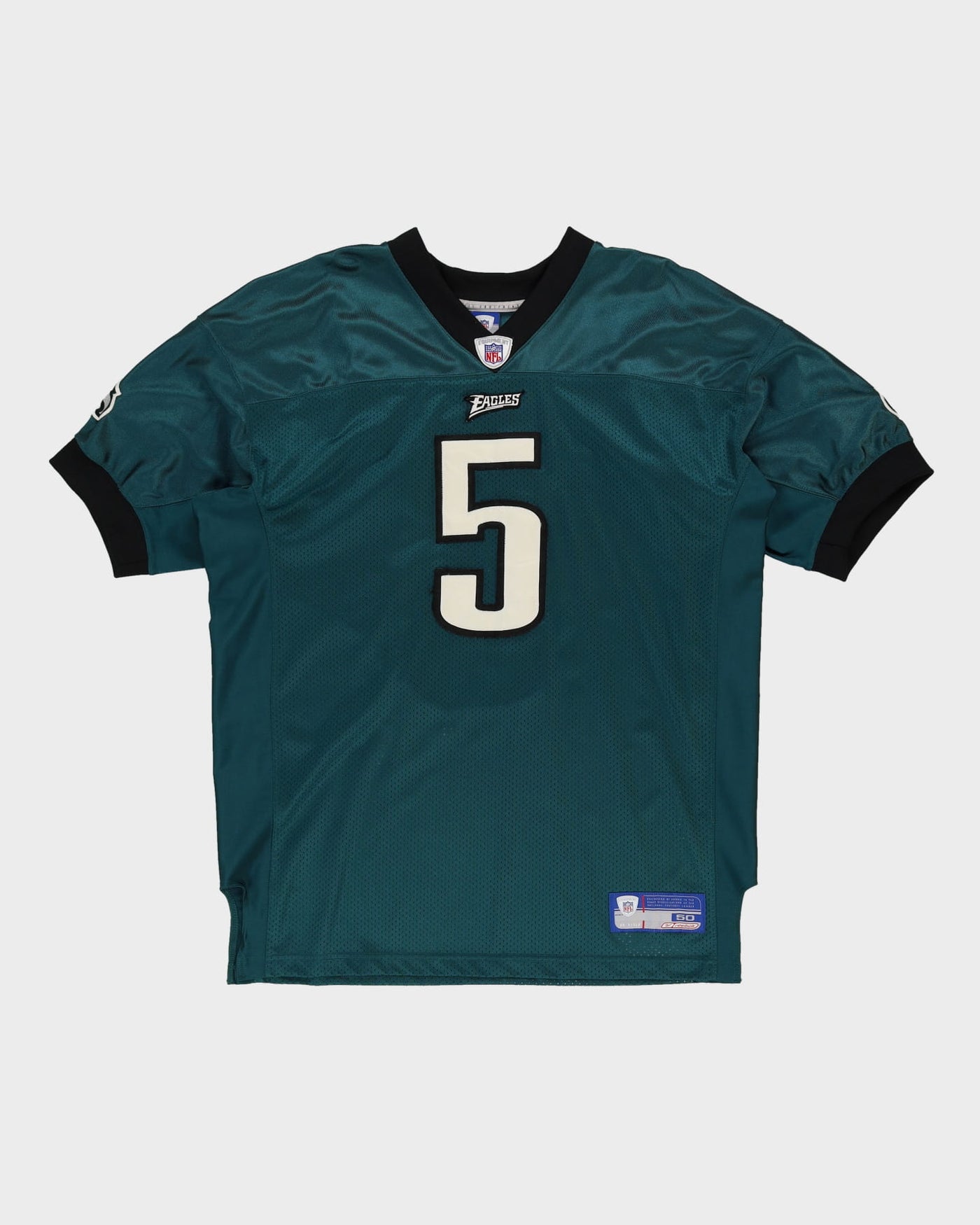 Donovan McNabb #5 Philadelphia Eagles Green Reebok Stitched NFL Jersey - XL