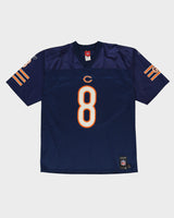Rex Grossman #8 Chicago Bears Navy / Orange Reebok NFL Jersey - L