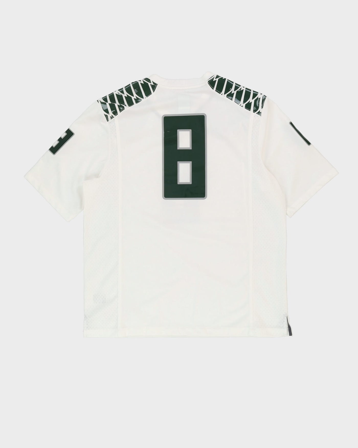 Marcus Mariota #8 Oregon Ducks NCAA White Nike Jersey - XL