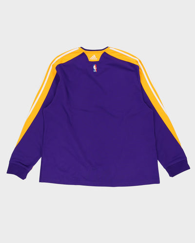 LA Los Angeles Lakers Basketball Warm Up Training Top - XL