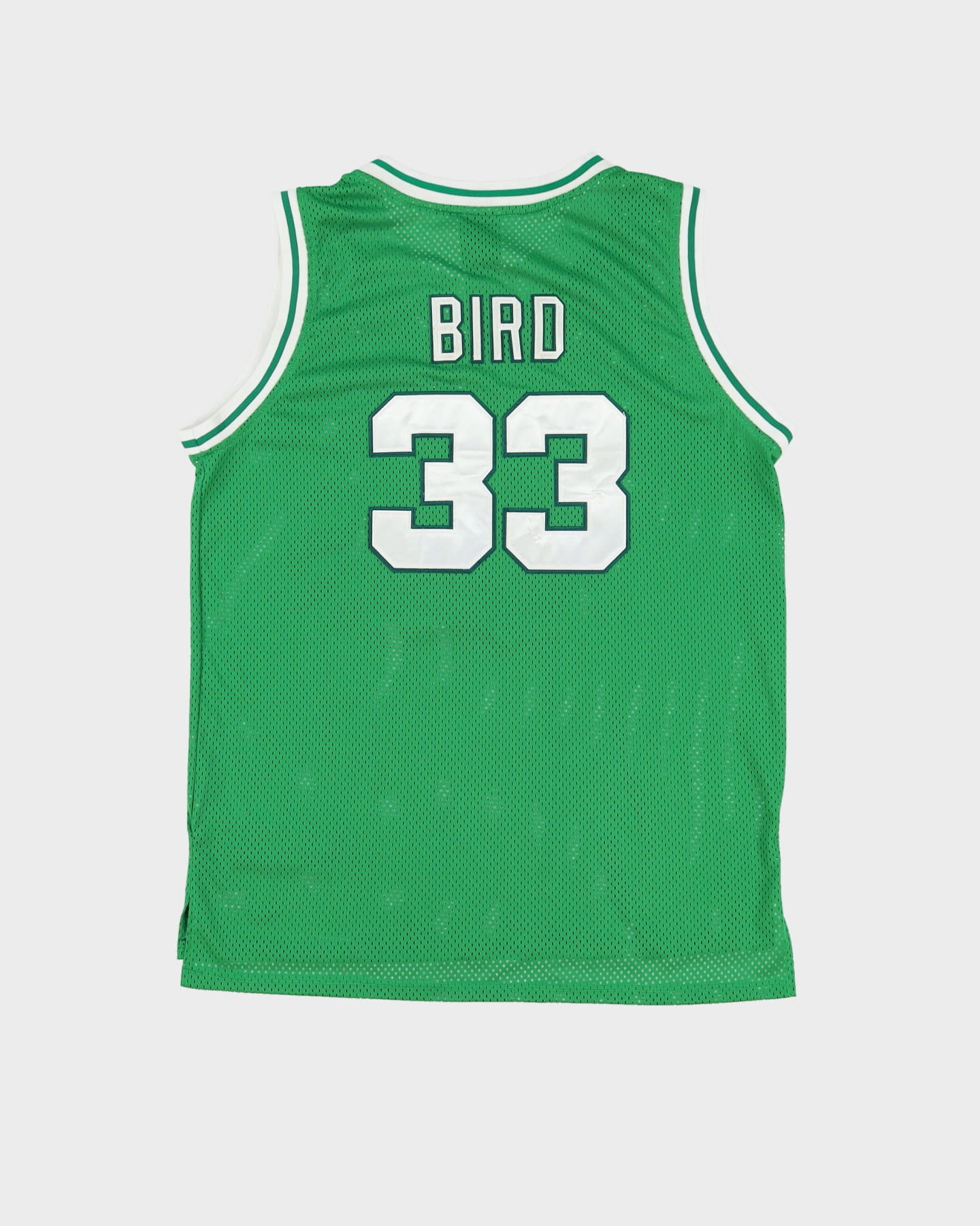 Larry Bird #33 Boston Celtics Green NBA Basketball Jersey - L