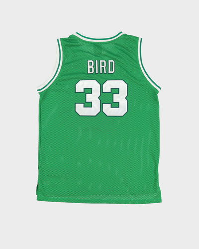 Larry Bird #33 Boston Celtics Green NBA Basketball Jersey - L