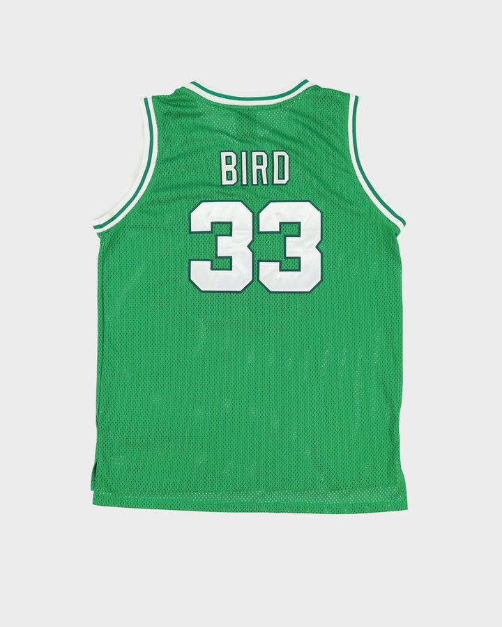 Larry Bird #33 Boston Celtics Green NBA Basketball Jersey - L
