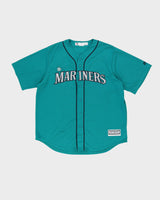 Seattle Mariners Majestic Turquoise Baseball Jersey - XL