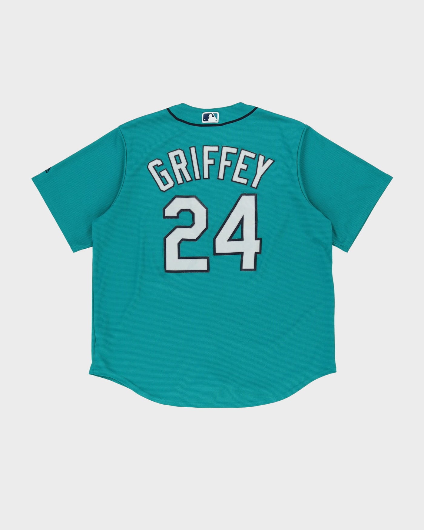 Seattle Mariners Majestic Turquoise Baseball Jersey - XL