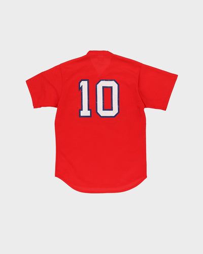 80s Cardinals Little League Red Baseball Jersey - M