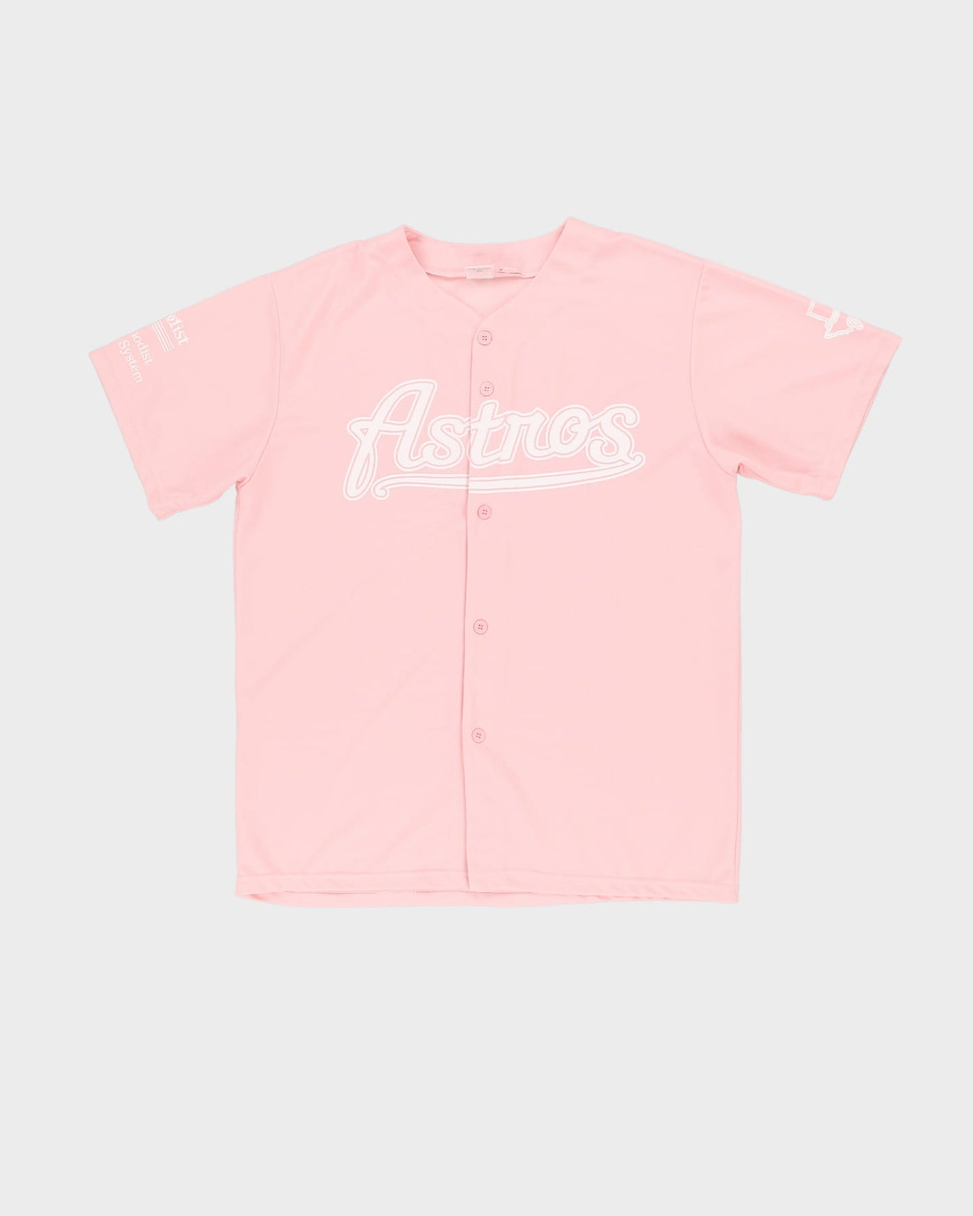 Houston Astros Pink MLB Baseball Jersey - L