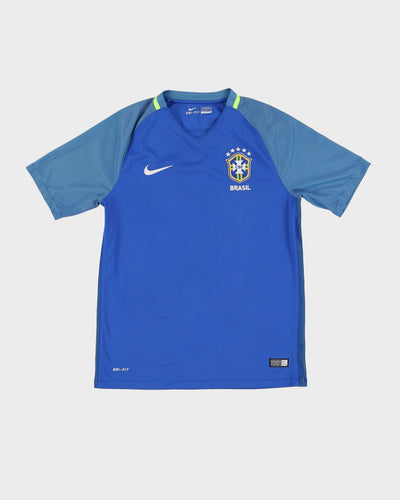 Brazil 2018 Nike Blue Football Shirt / Jersey - M