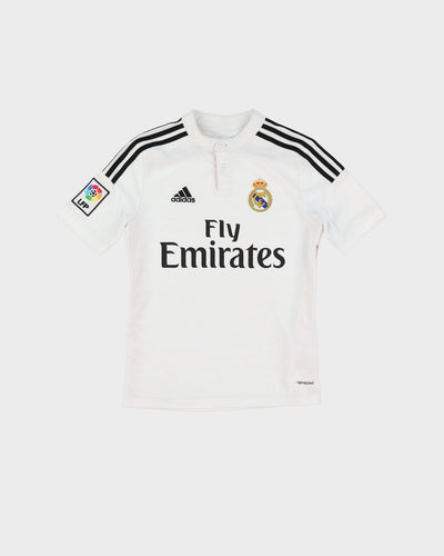 Real Madrid Adidas White Football Shirt / Jersey - XS