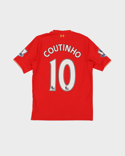 Liverpool 2015-16 New Balance Red Football Shirt / Jersey - S