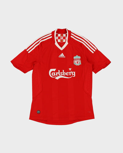Fernando Torres #9 Liverpool 2008-09 Red Football Shirt / Jersey - S