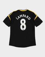 Frank Lampard #8 Chelsea 2012-13 Third Kit Black &amp; Yellow Adidas Football Shirt / Jersey - M