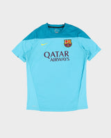 FC Barcelona Blue Away Football Shirt / Jersey - XL