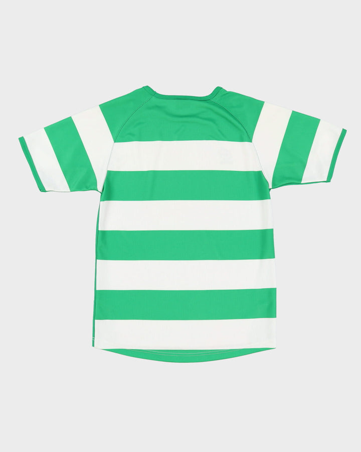 90s Lotto Green / White Training Football Shirt / Jersey - M