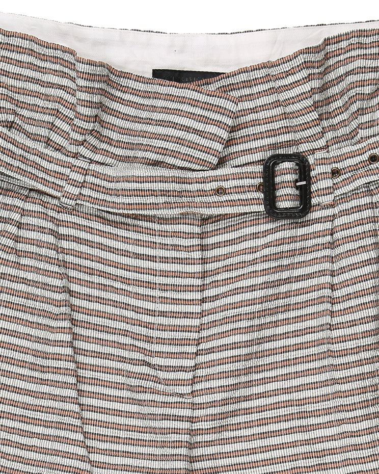 vintage Burberry Prorsum seersucker stripe trousers - W30 L29