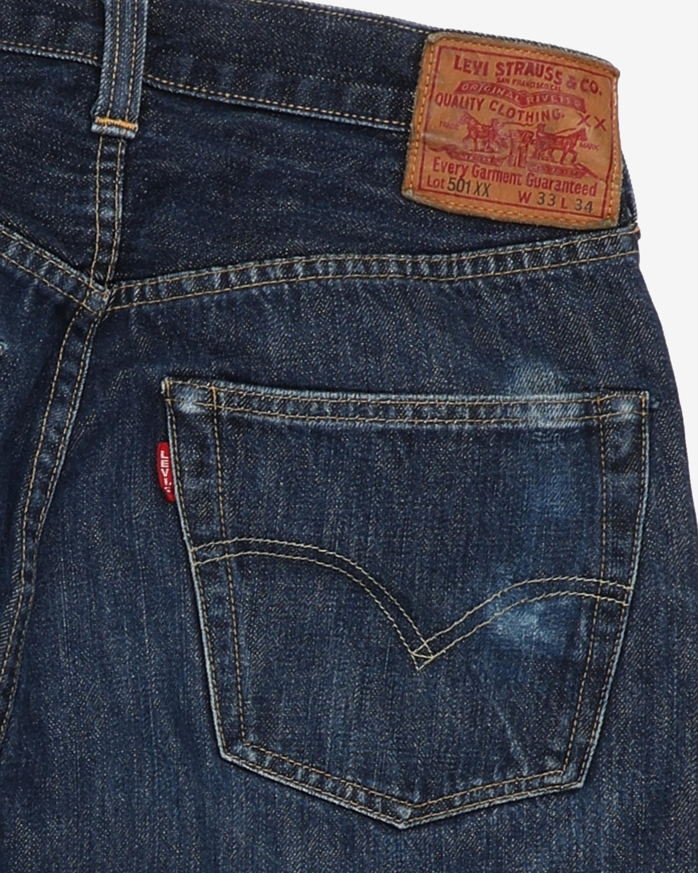 Levi's Big E Remake Dark Blue Denim Jeans - W32 L30