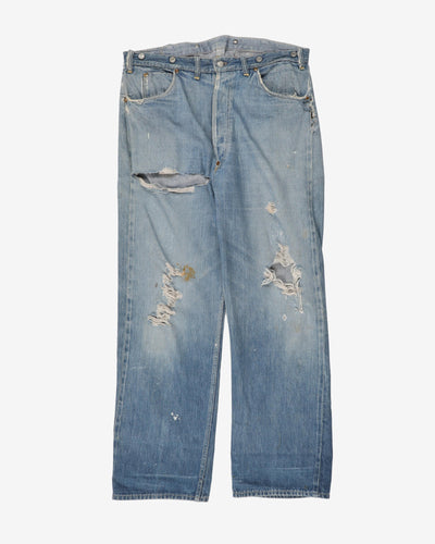 Vintage 1930s JC Penny Selvedge Jeans - W36 L29