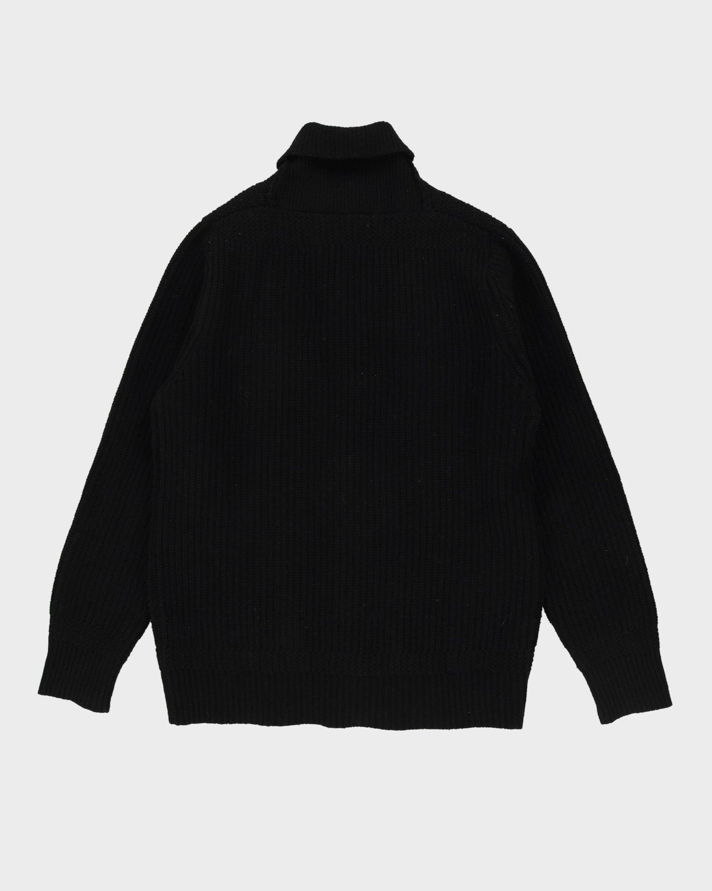 00s Stussy Black Cardigan - L