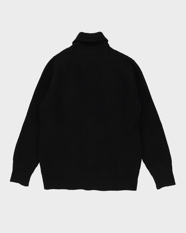 00s Stussy Black Cardigan - L