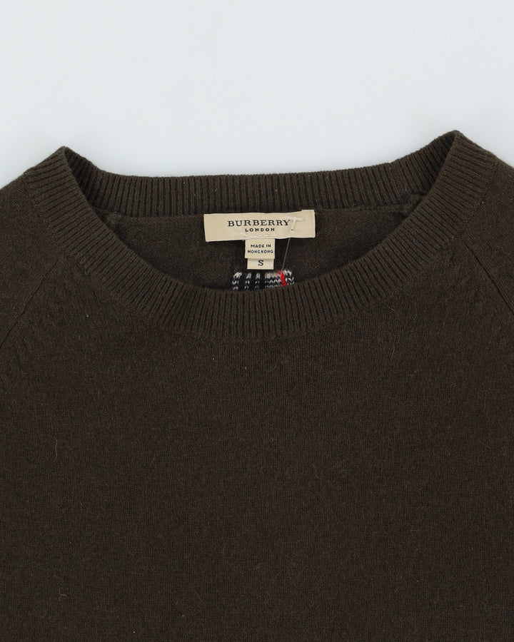 Burberry Green Jumper - S