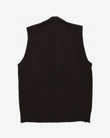 Vintage 80s Jaeger Sleeveless Cashmere Cardigan - M