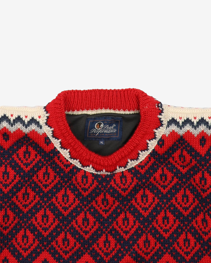 Peak Performance Knitted Ski Jumper - XL
