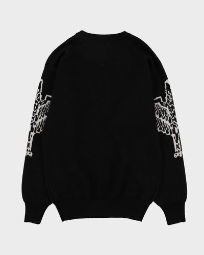 Boy London Eagle Graphic Knitted Jumper - XS